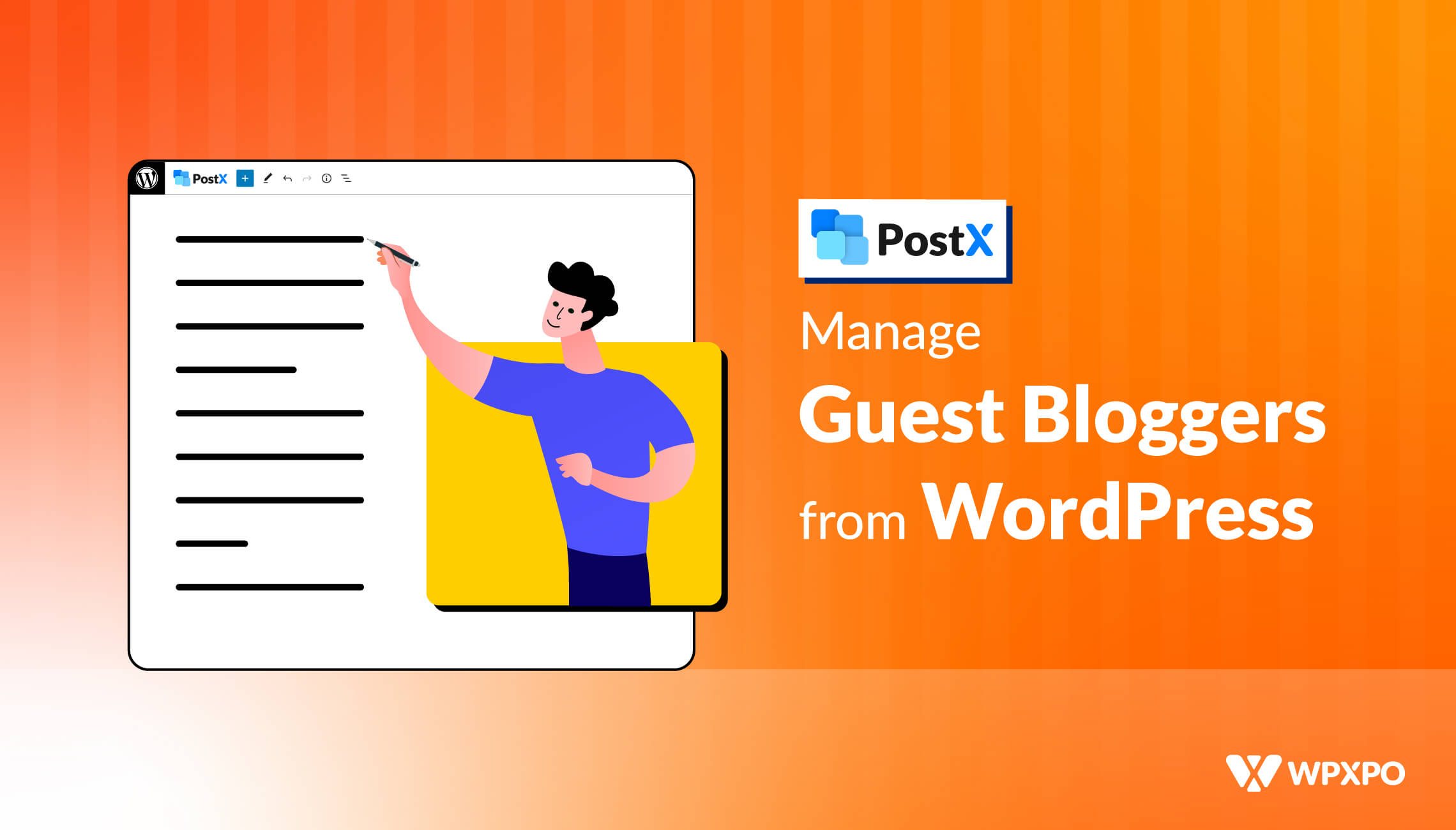 How to Manage Guest Posting on Blogs from the Front End?